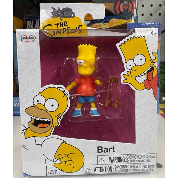 The Simpsons Wave 2 Bart Simpson 2.5-inch action figure FBPB - Picture 1 of 1